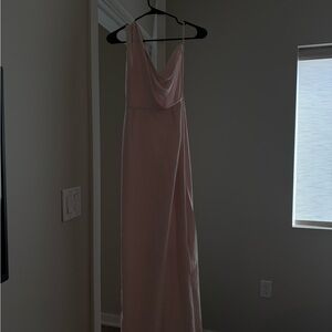 Katie May Soft Pink Backless Dress